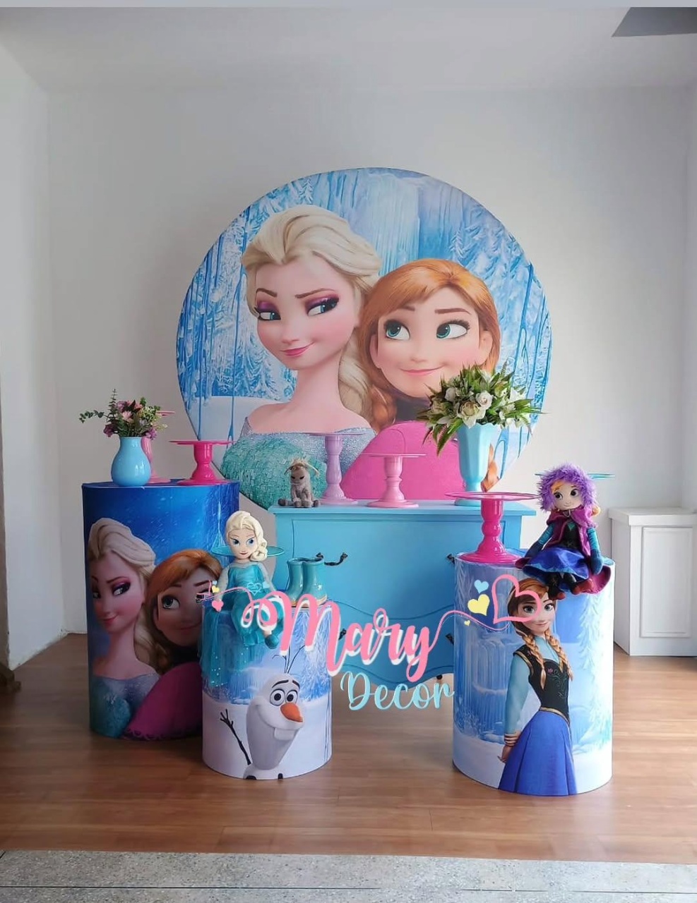 Frozen Kit Festa Em Casa  - Mary Decor Festas & Locações