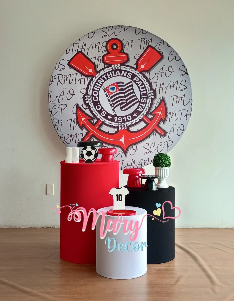 Corinthias Kit Básico  - Mary Decor Festas & Locações