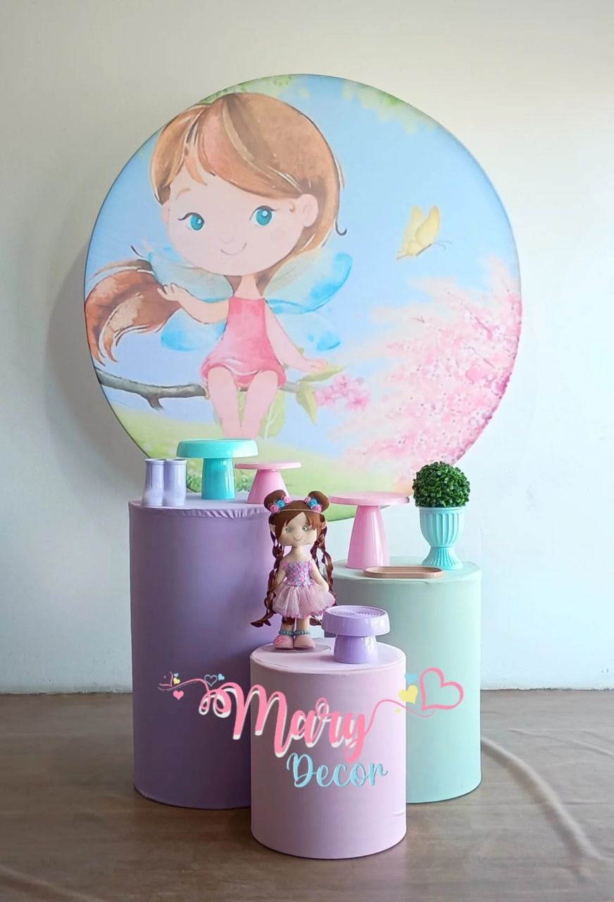  Fada  Fadinha Kit Basico - Mary Decor Festas & Locações