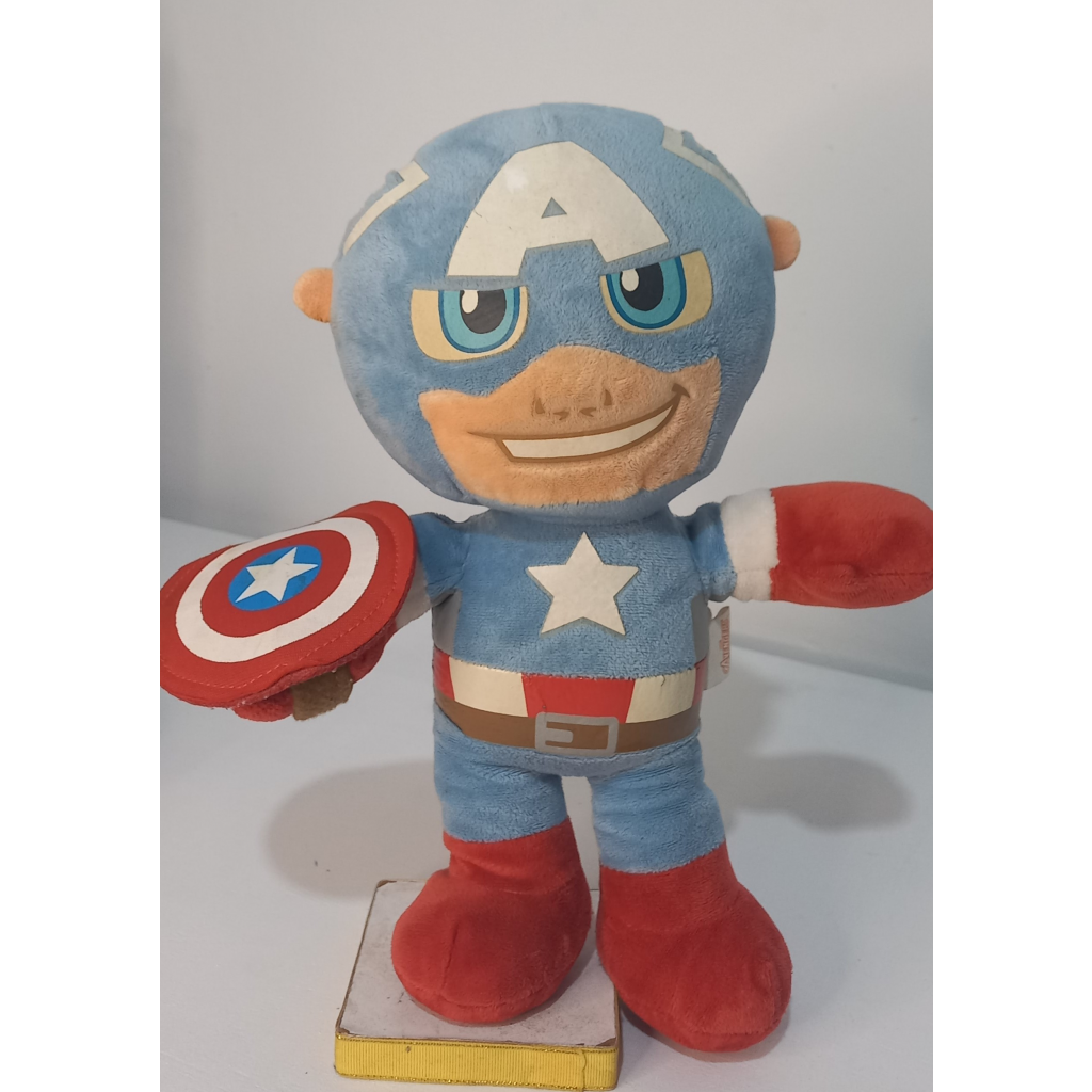Capitao America Pelucia Herois - Mary Decor Festas & Locações