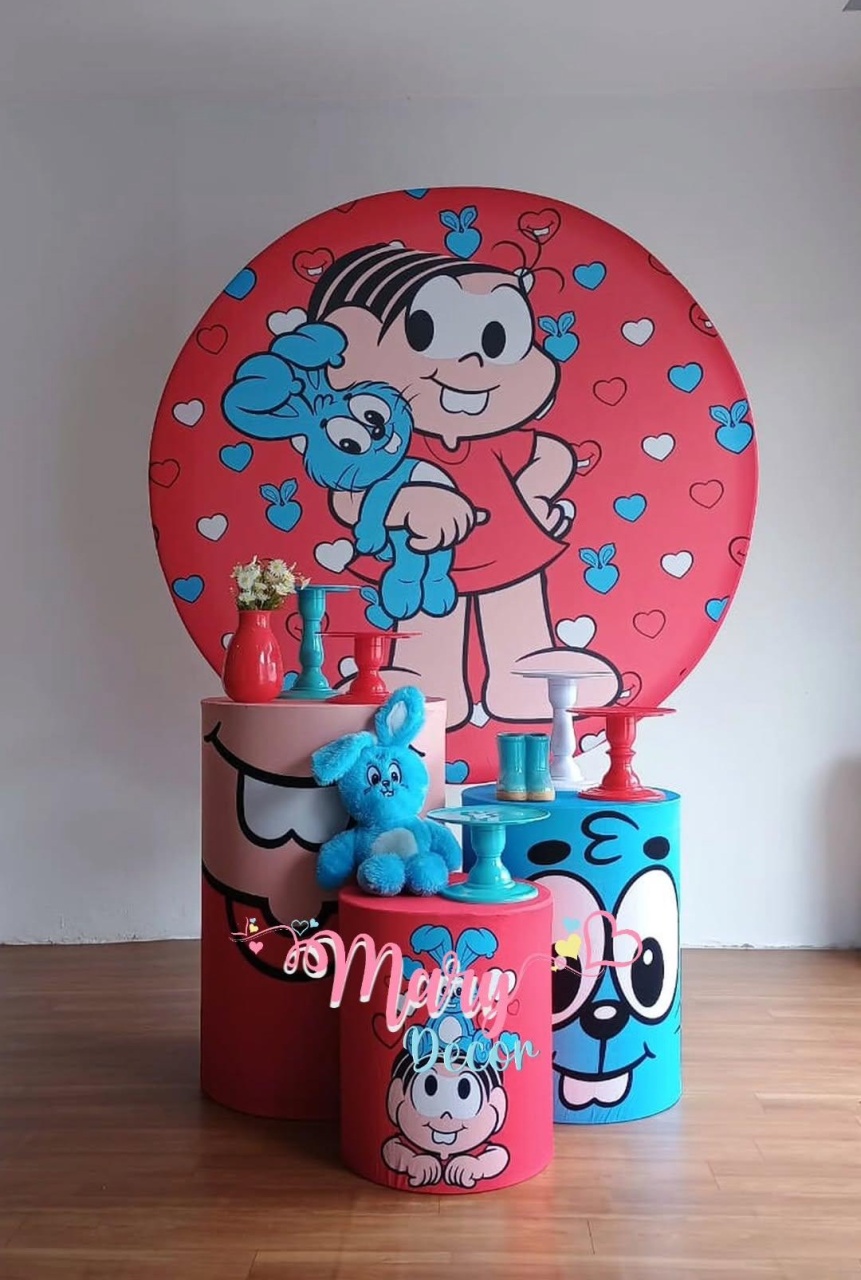  Monica Kit Só Um Bolinho  - Mary Decor Festas & Locações