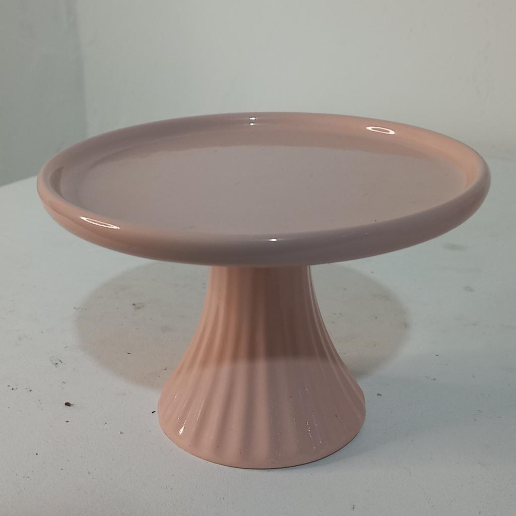 Bandeja Ceramica Rose P - Mary Decor Festas & Locações