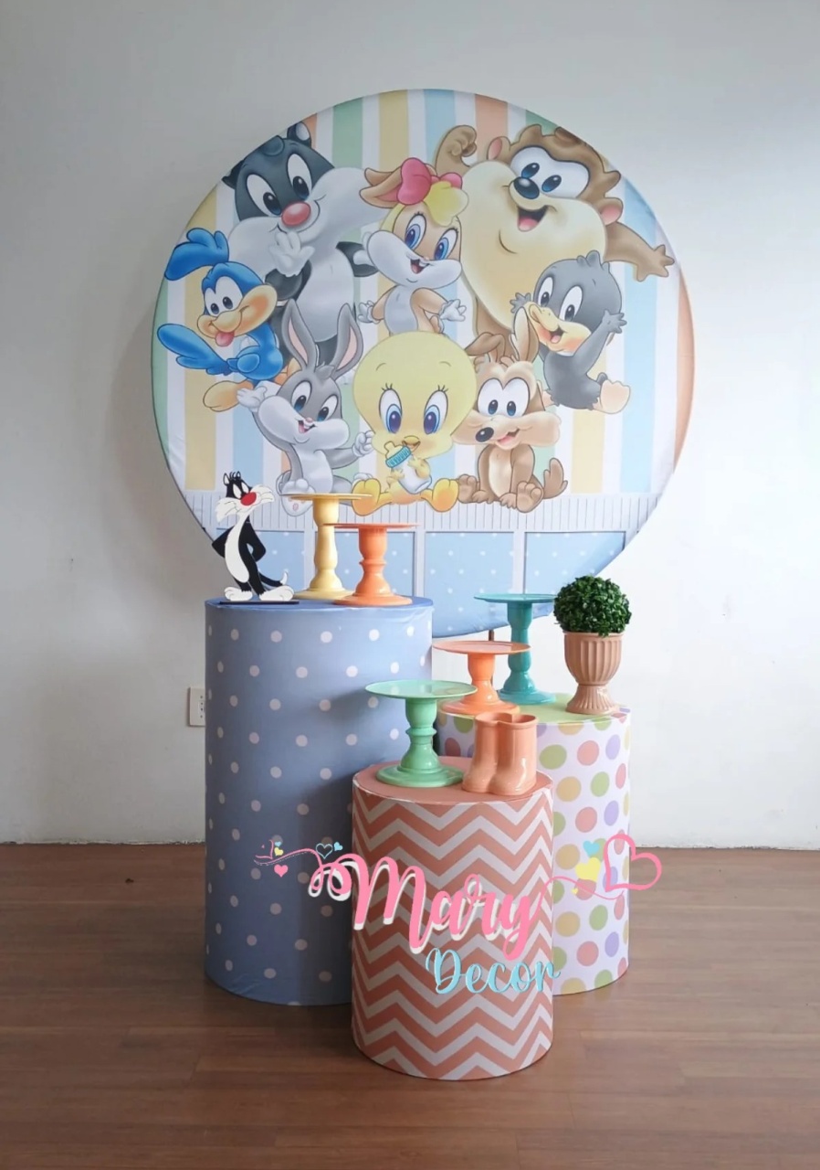 Lonney Tunes Kit Só Um Bolinho  - Mary Decor Festas & Locações