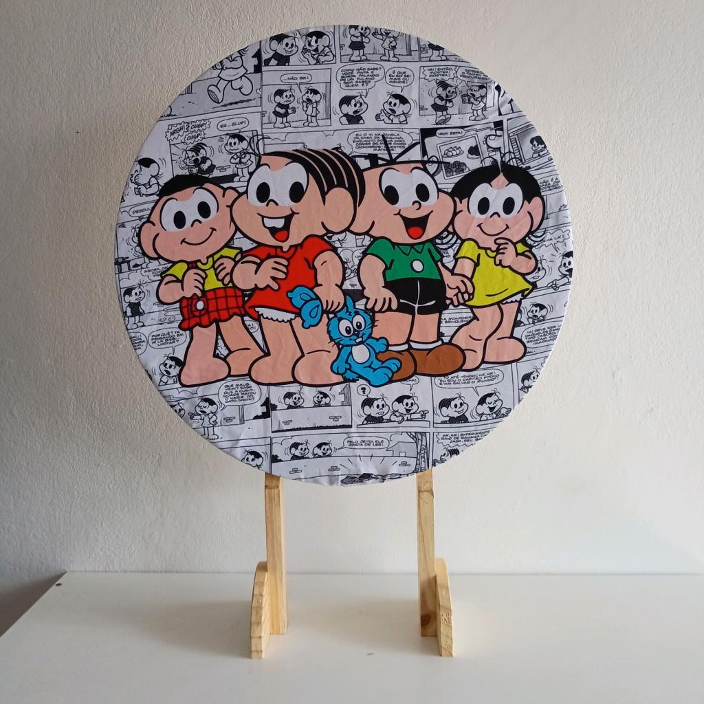 Capa Mini Painel 50X50 Turma da Mônica - Mary Decor Festas & Locações