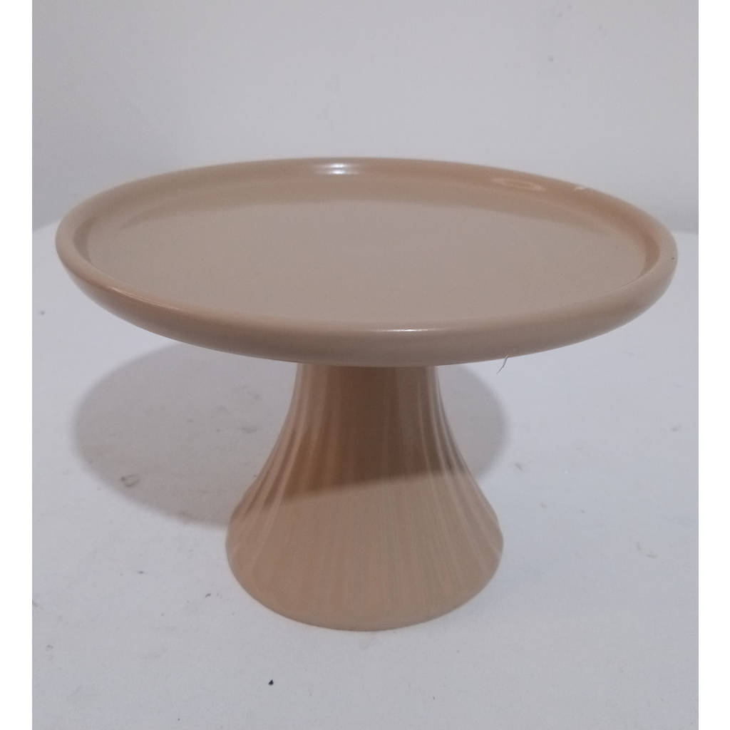 Bandeja Ceramica  P Nude - Mary Decor Festas & Locações