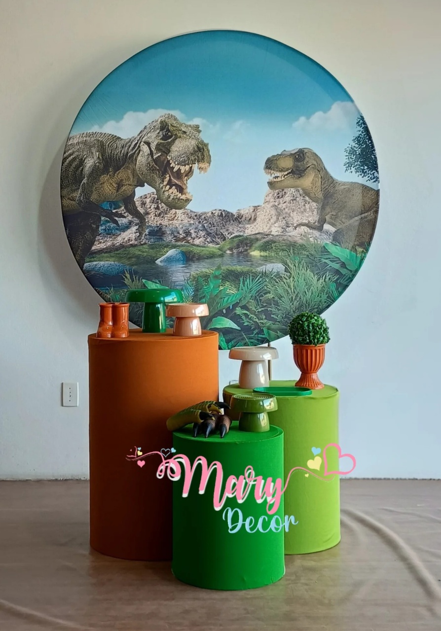 Dinossauro Kit Básico  - Mary Decor Festas & Locações