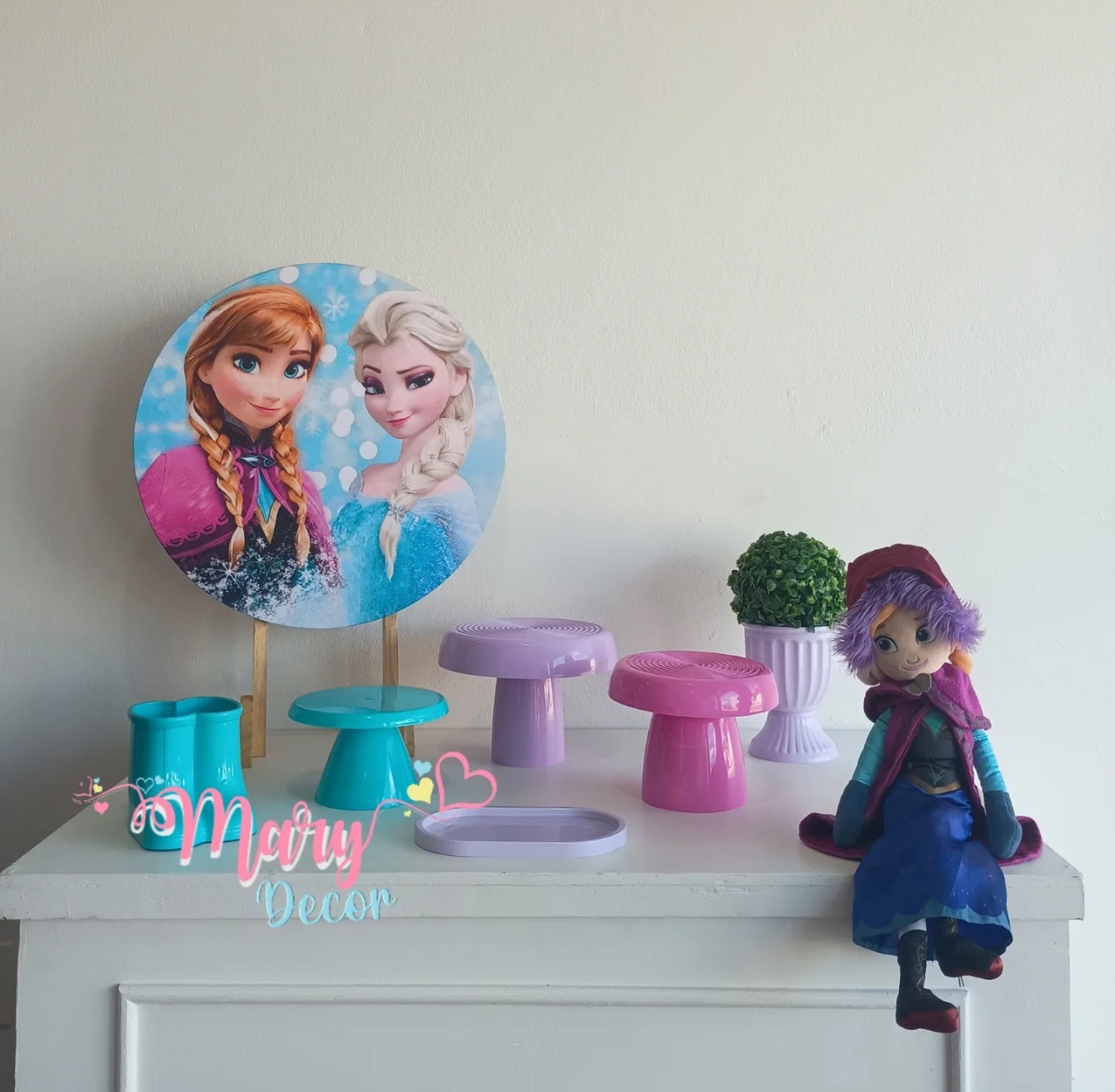 Mini Kit  Frozen - Mary Decor Festas & Locações