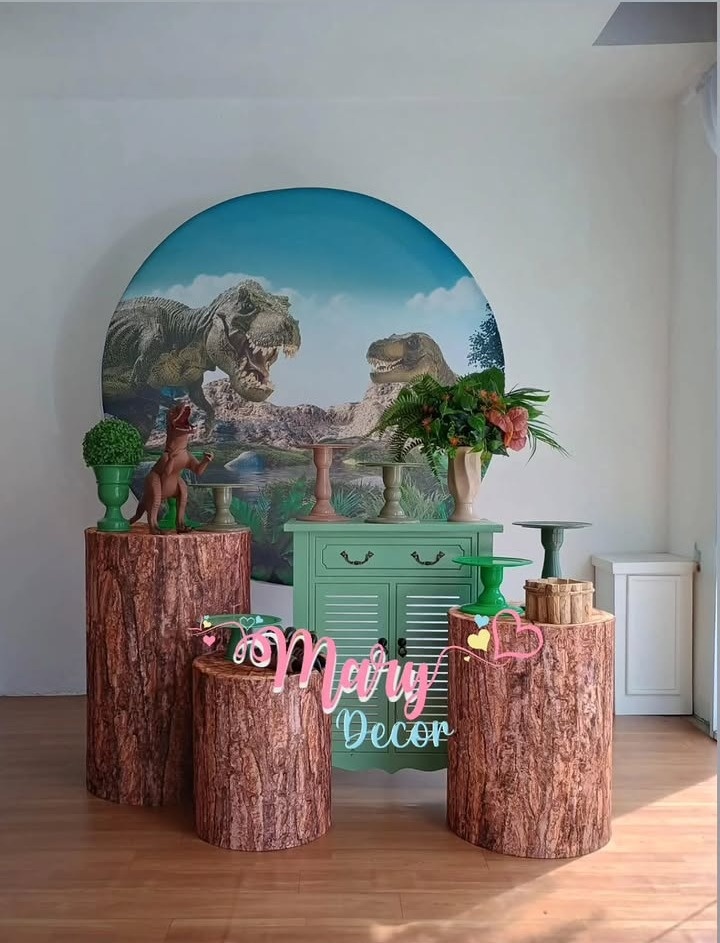 Dinossauro Kit Festa Em Casa - Mary Decor Festas & Locações