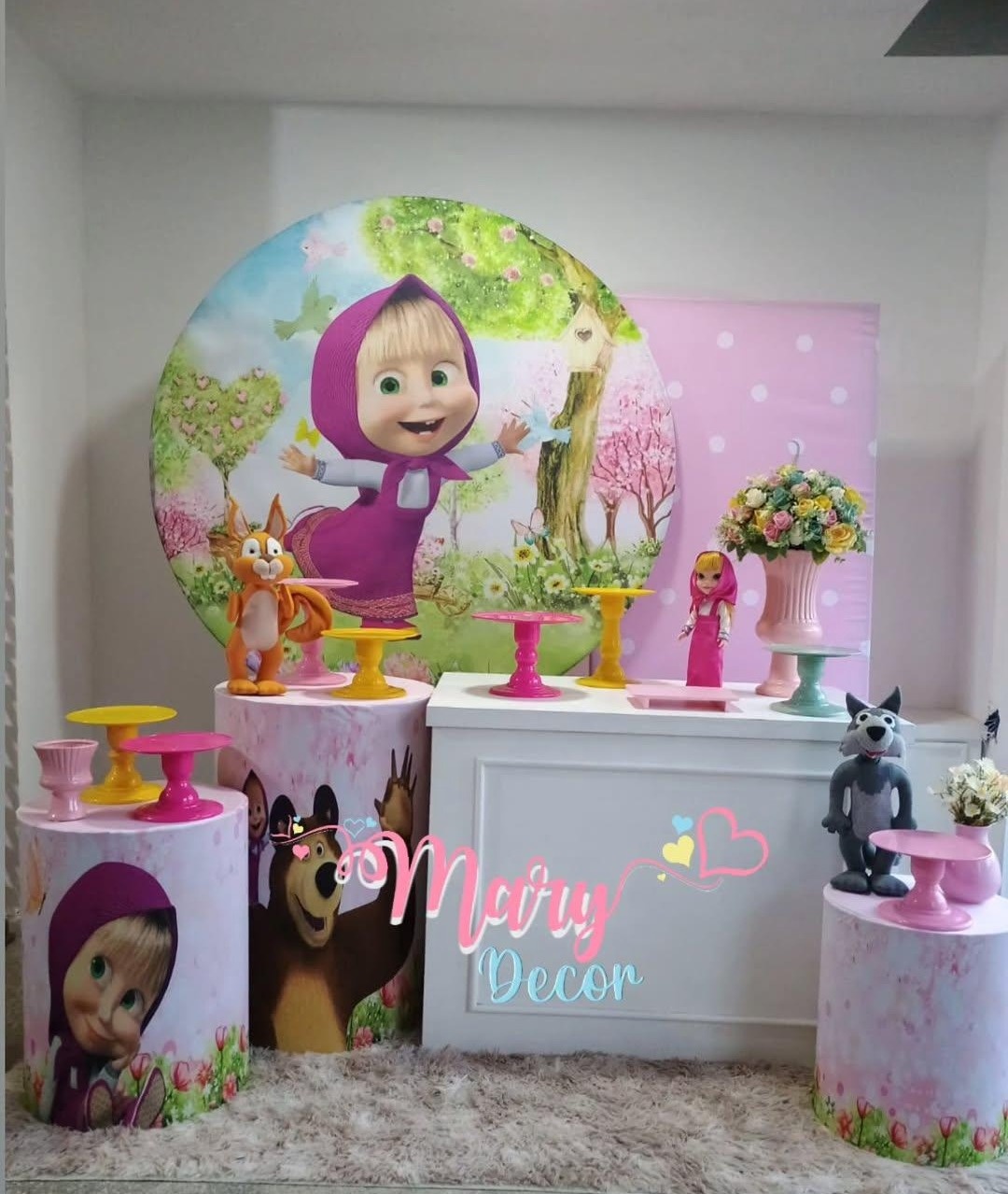   Marsha E Urso Kit Comemore - Mary Decor Festas & Locações