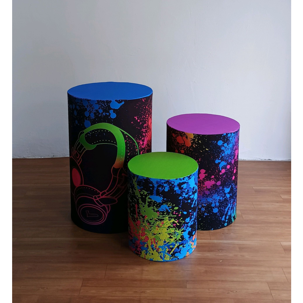 Trio de Capas Balada 2 - Mary Decor Festas & Locações
