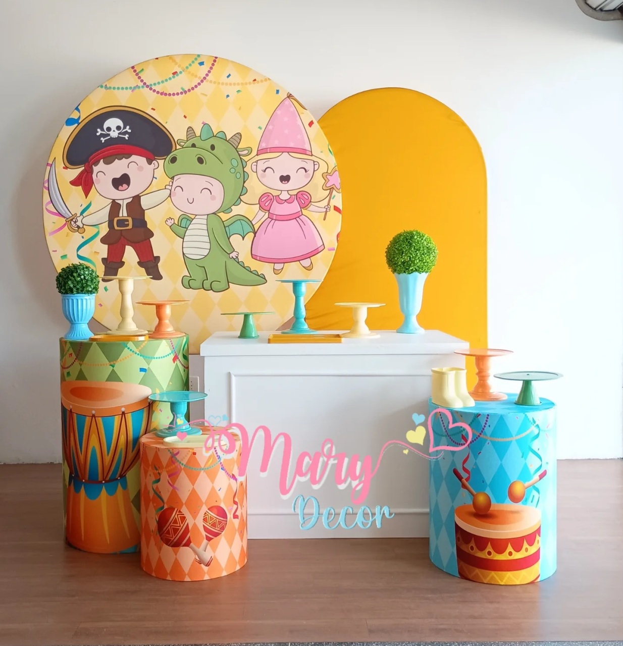 Bailinho de Carnaval Kit Comemore - Mary Decor Festas & Locações