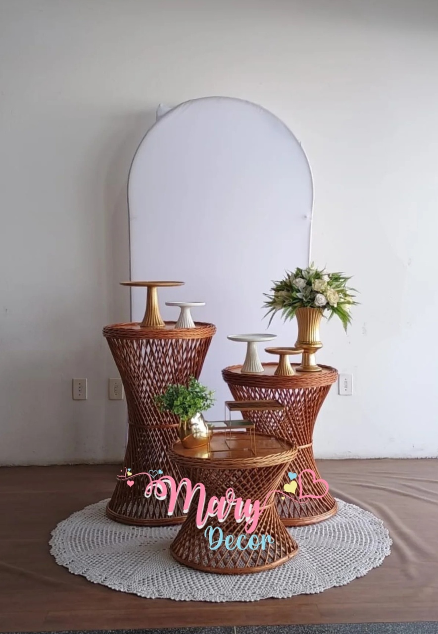 Kit Luxinho Rosa  - Mary Decor Festas & Locações