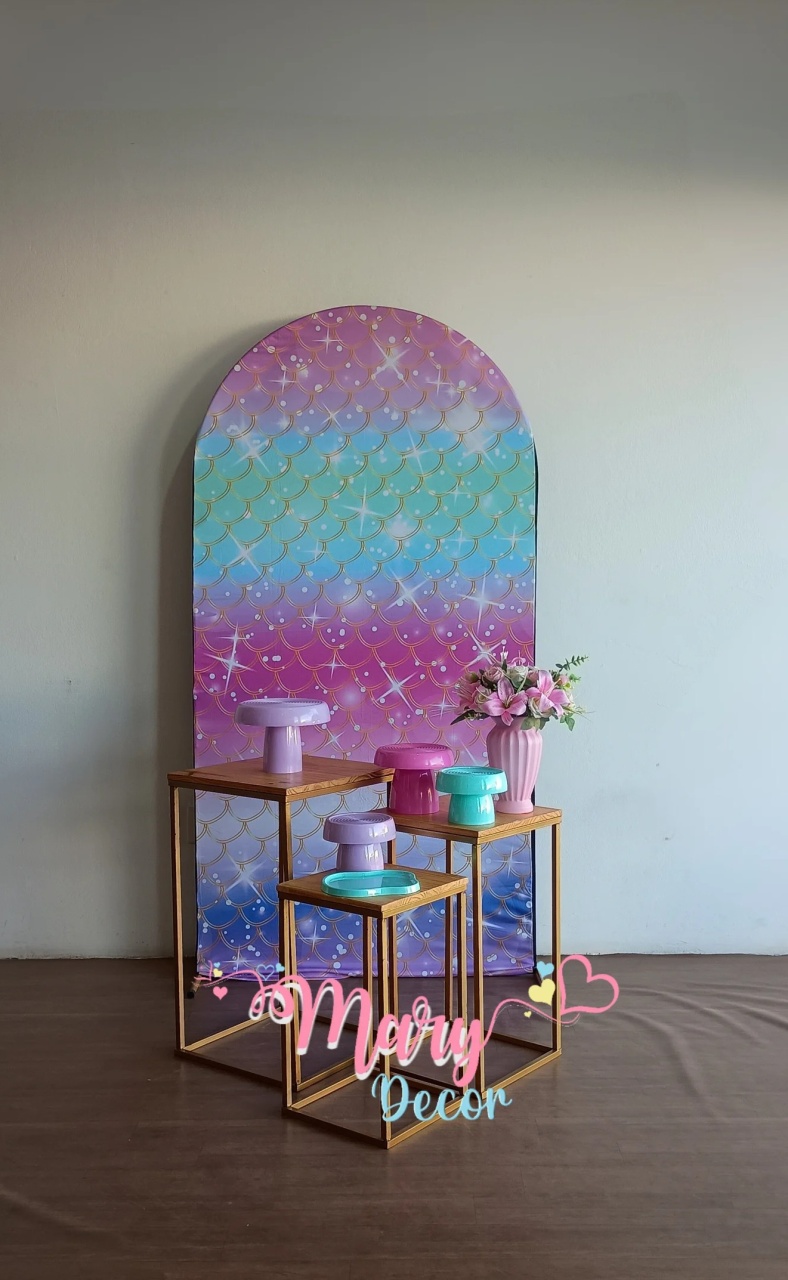 Sereia   Kit Meu Dia Especial   - Mary Decor Festas & Locações