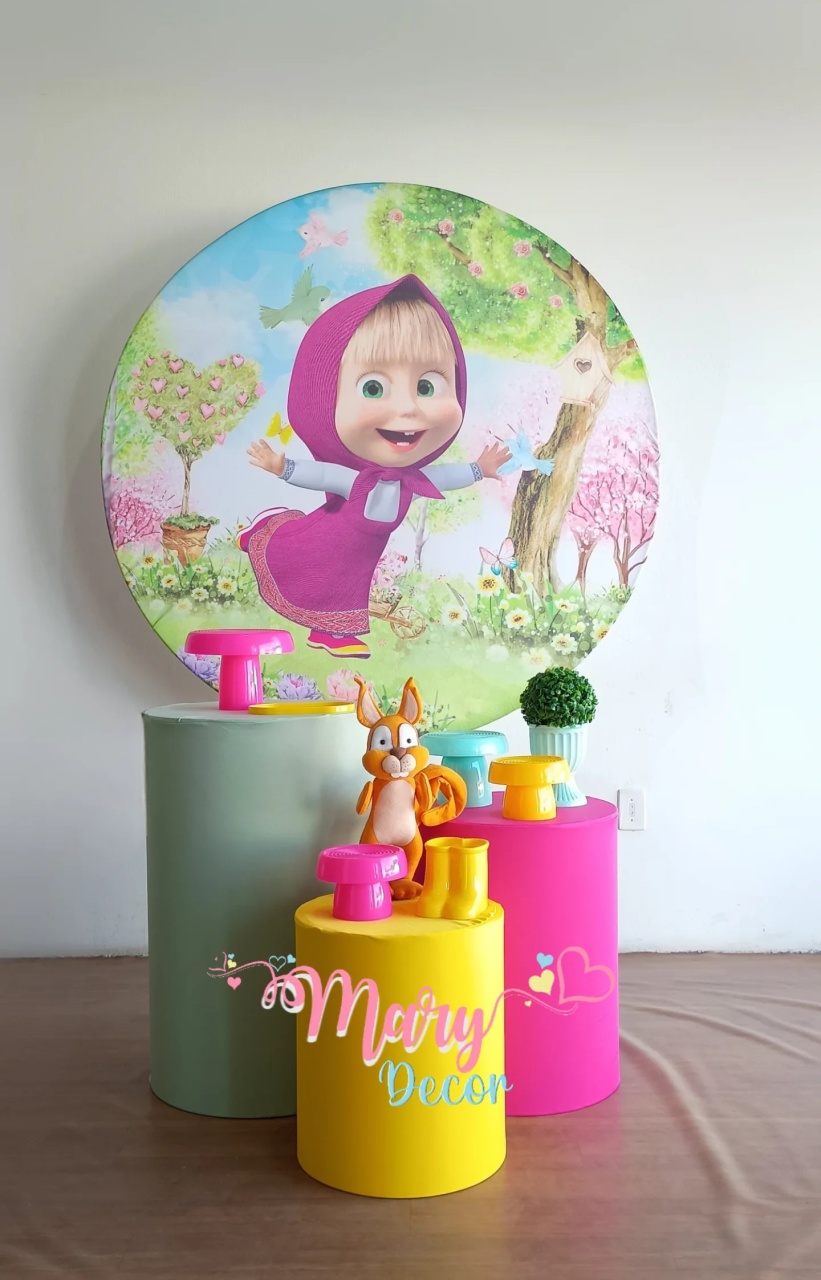   Marsha E Urso Kit Básico - Mary Decor Festas & Locações