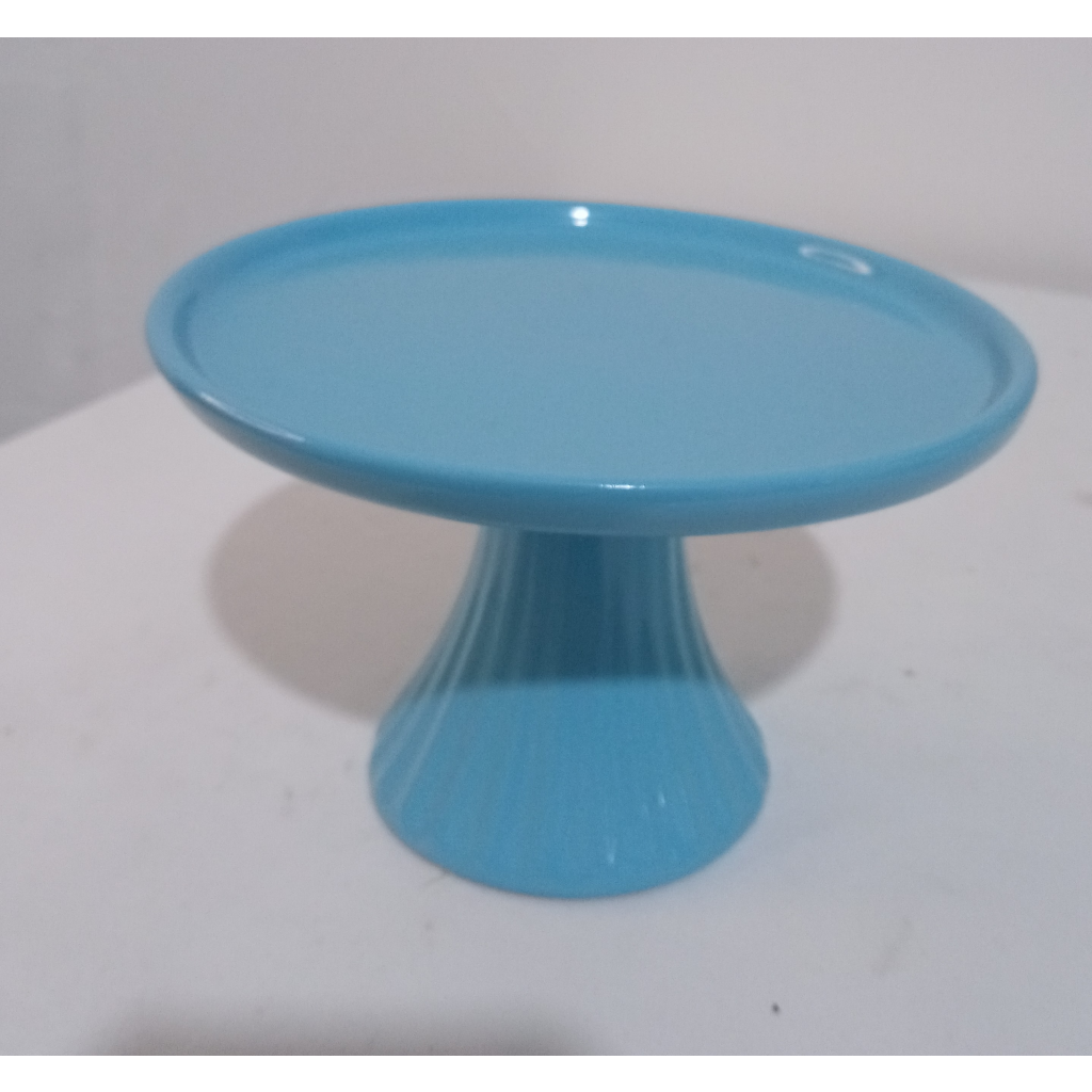 Bandeja Ceramica Azul Baby P - Mary Decor Festas & Locações
