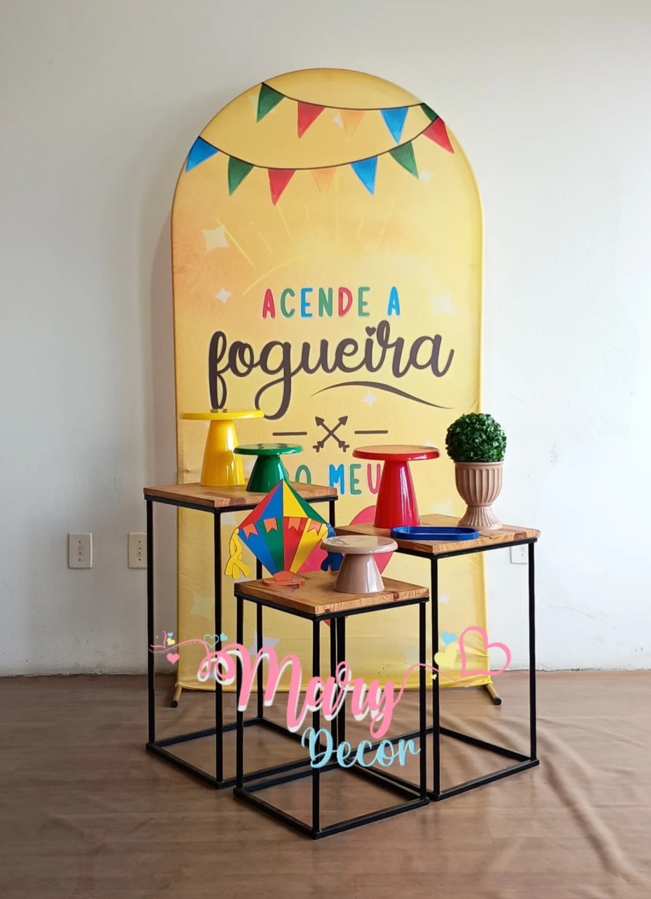 Acende A Fogueira Kit Meu Dia Especial   - Mary Decor Festas & Locações
