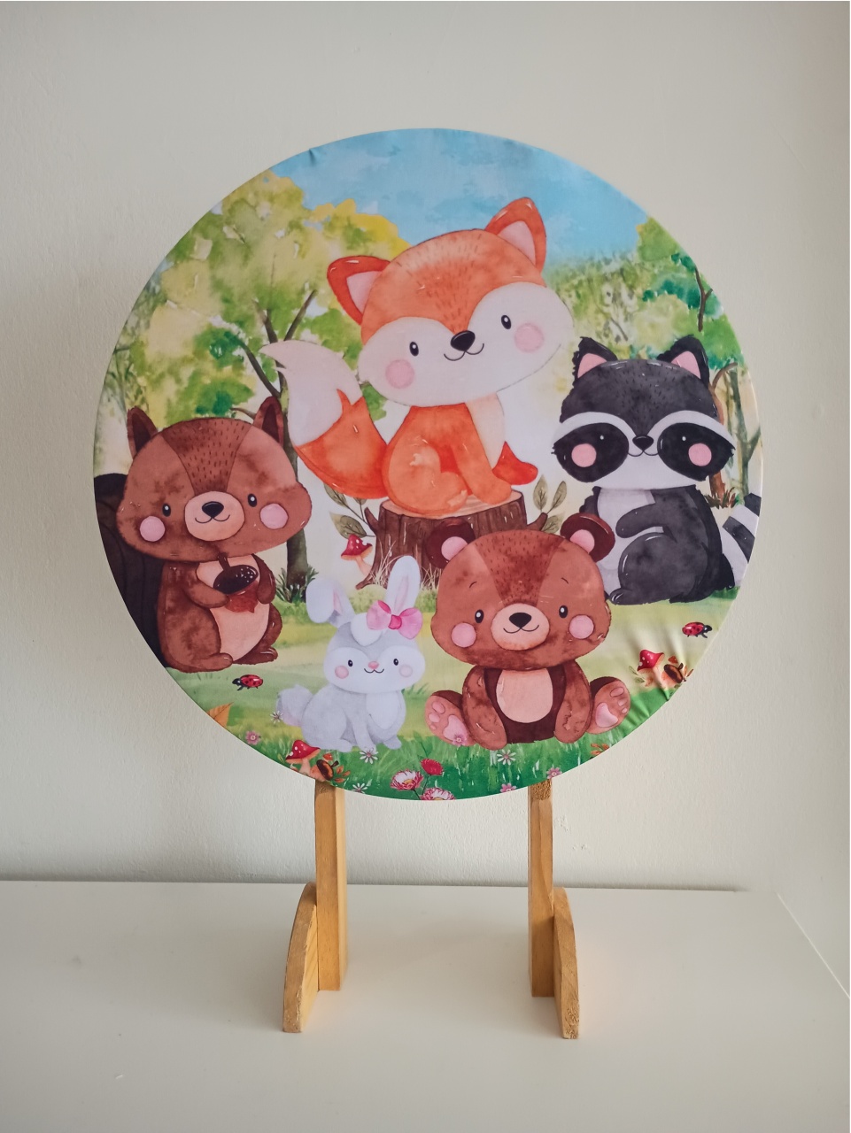 Capa Mini Painel Bosque - Mary Decor Festas & Locações