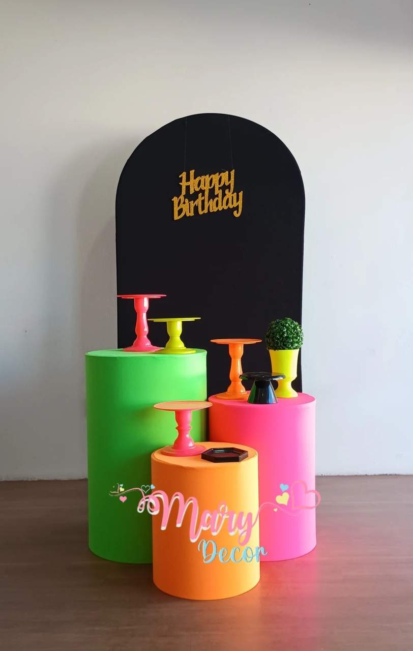 Celebre Básico Neon - Mary Decor Festas & Locações
