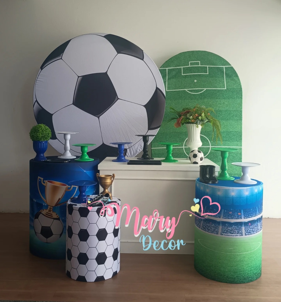  Futebol  Kit Comemore - Mary Decor Festas & Locações