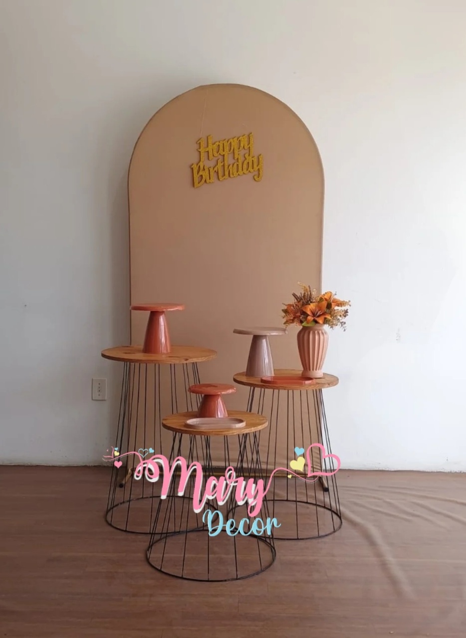 Kit Meu Dia Nude  - Mary Decor Festas & Locações