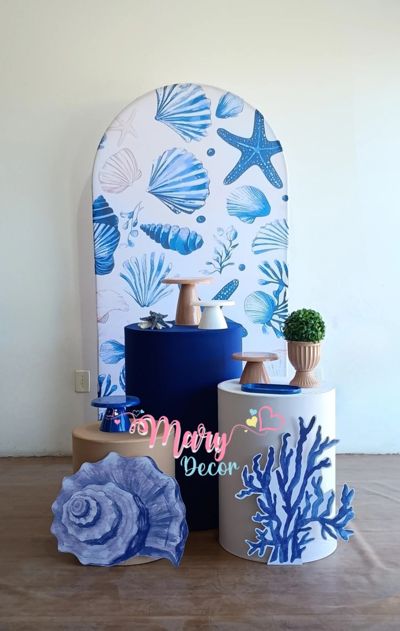 Oceano Kit Celebre Básico + Itens  - Mary Decor Festas & Locações