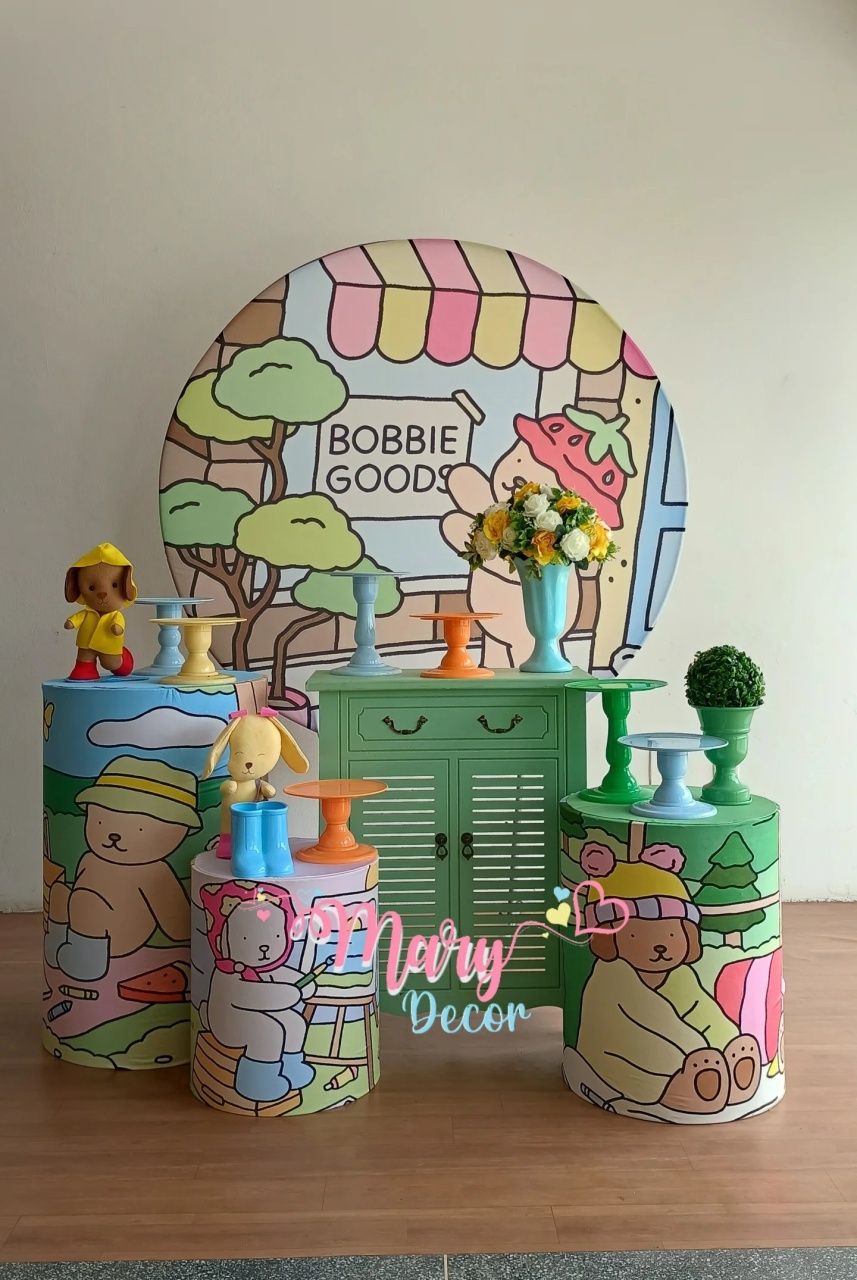 Bobbie Goods Menino Kit Festa Em Casa  - Mary Decor Festas & Locações