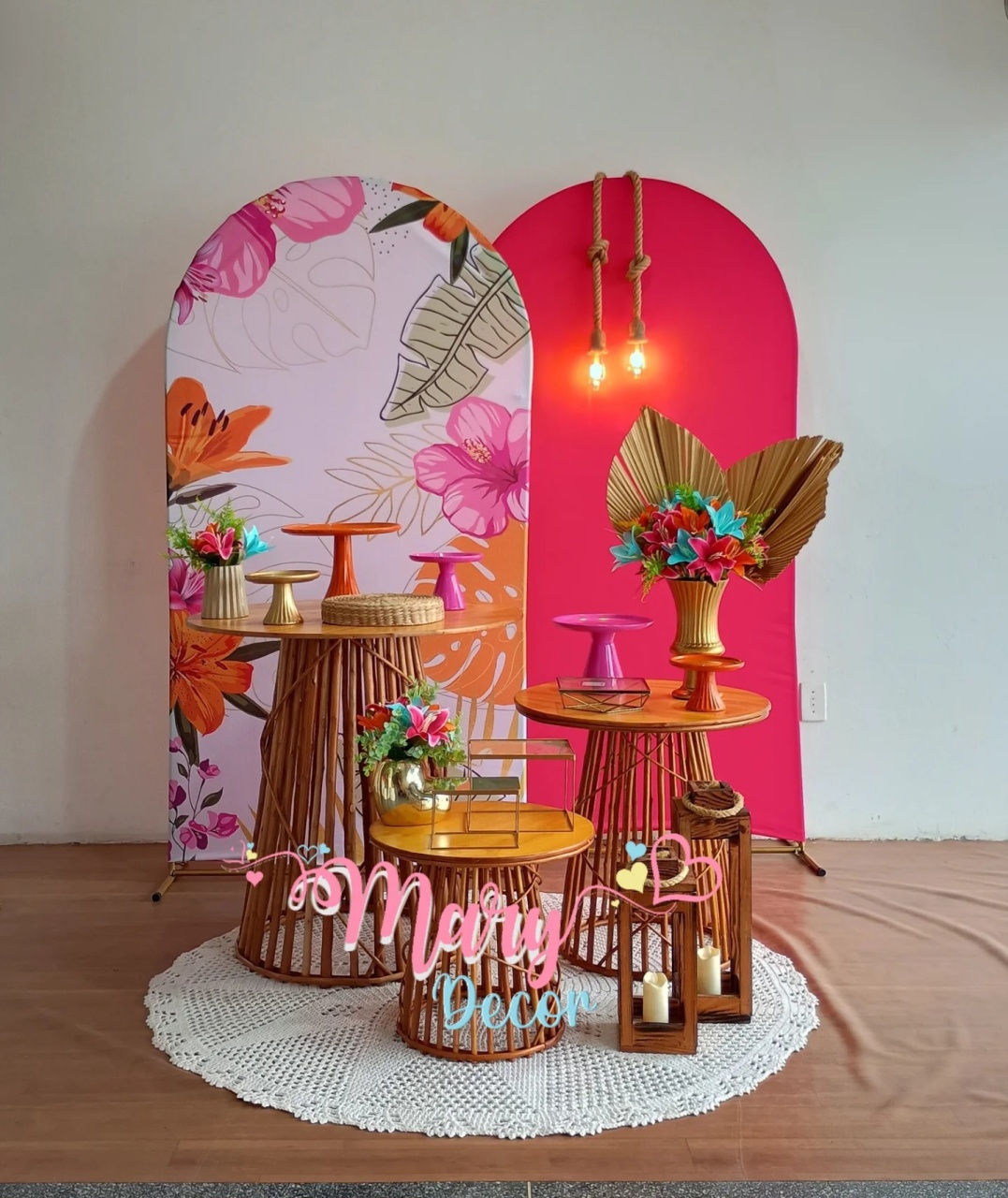 Kit Elegance Tropical  - Mary Decor Festas & Locações