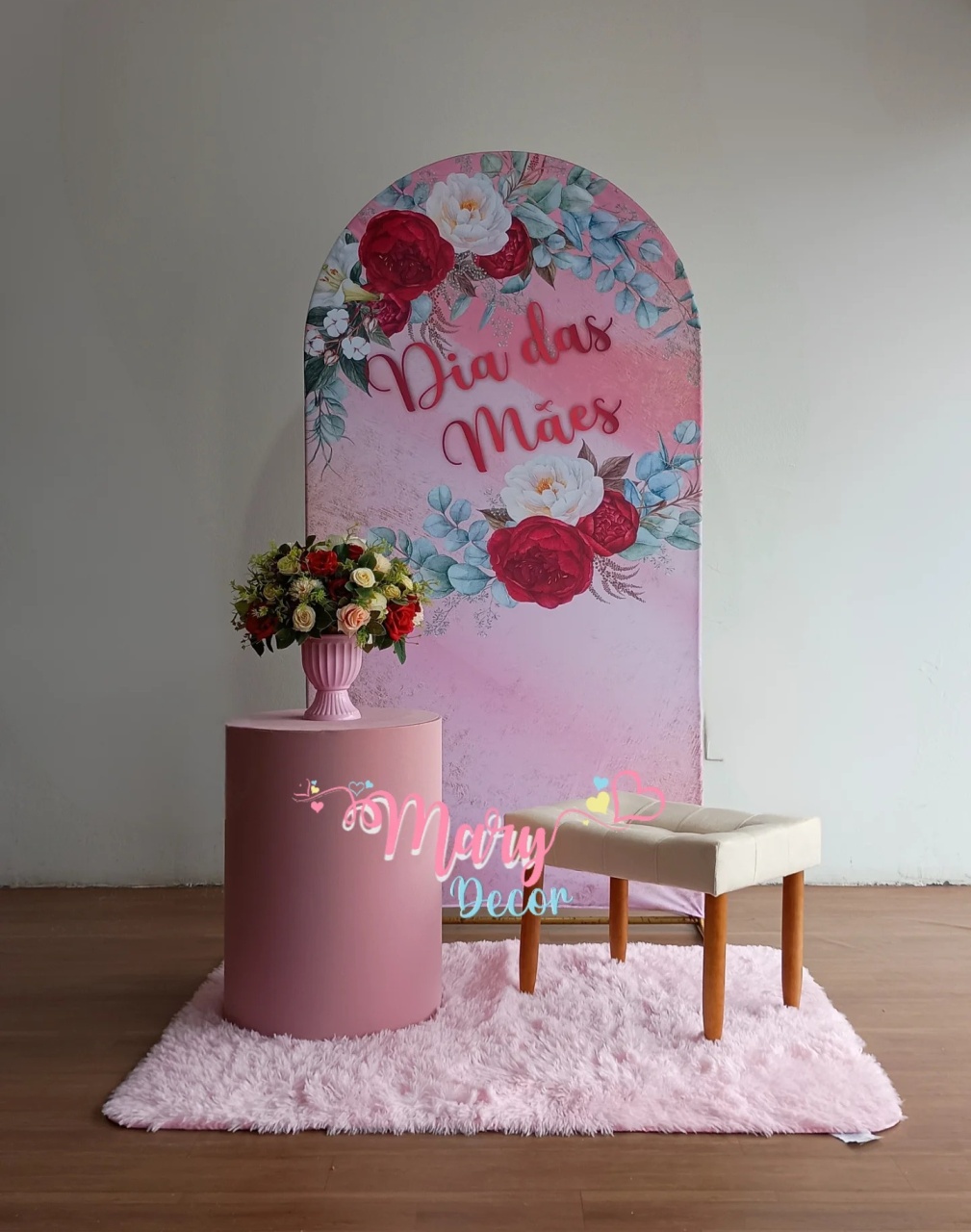  Dia das Mães  Instagramavel  Kit Cantinho   - Mary Decor Festas & Locações