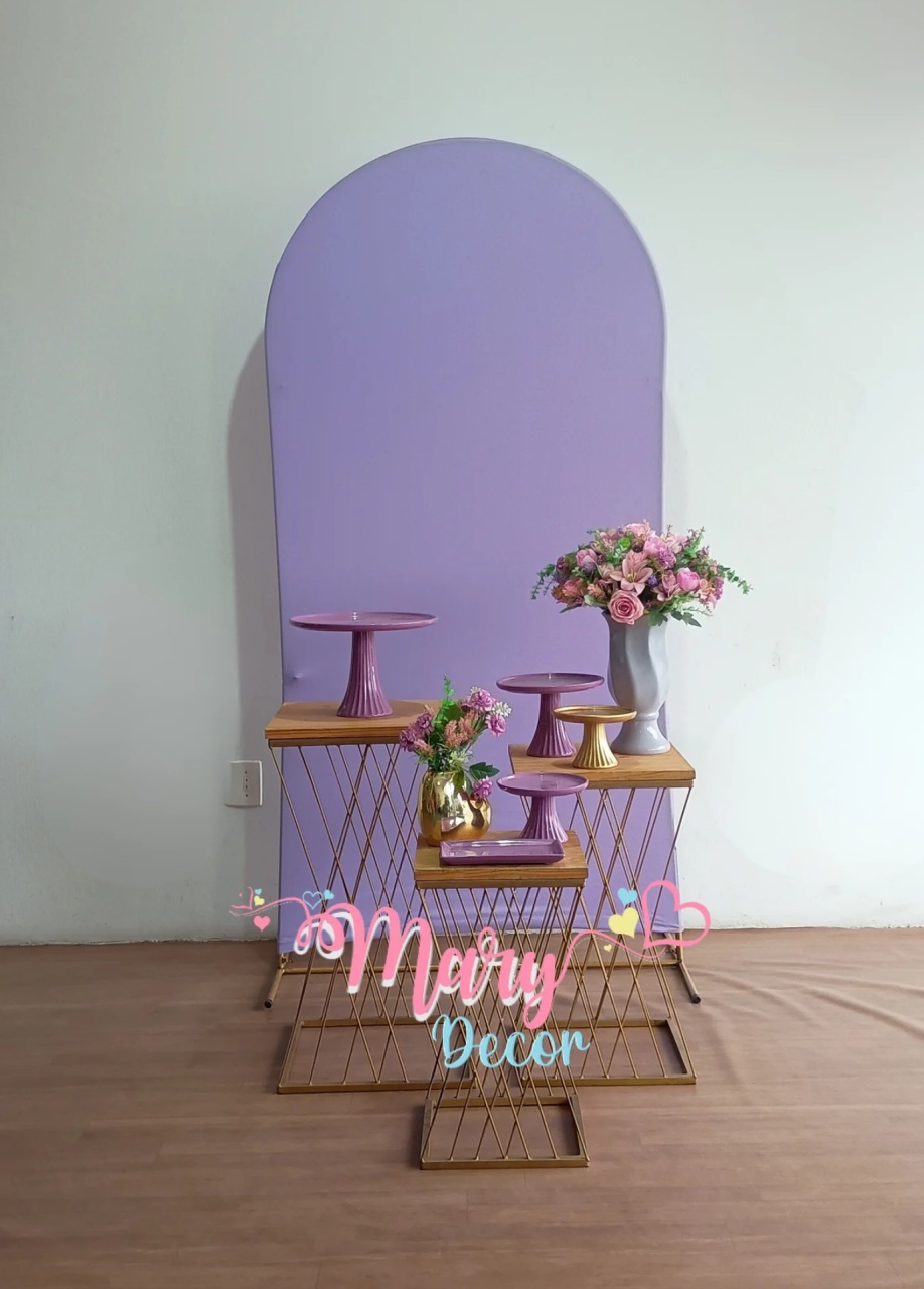 Lilás  Kit Celebre   - Mary Decor Festas & Locações
