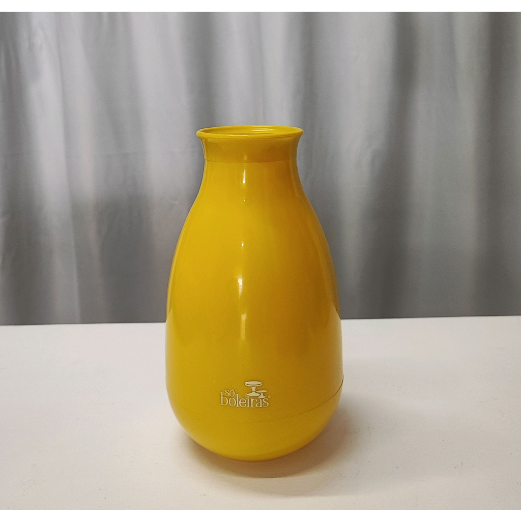 Vaso Cogumelo Amarelo G - Mary Decor Festas & Locações