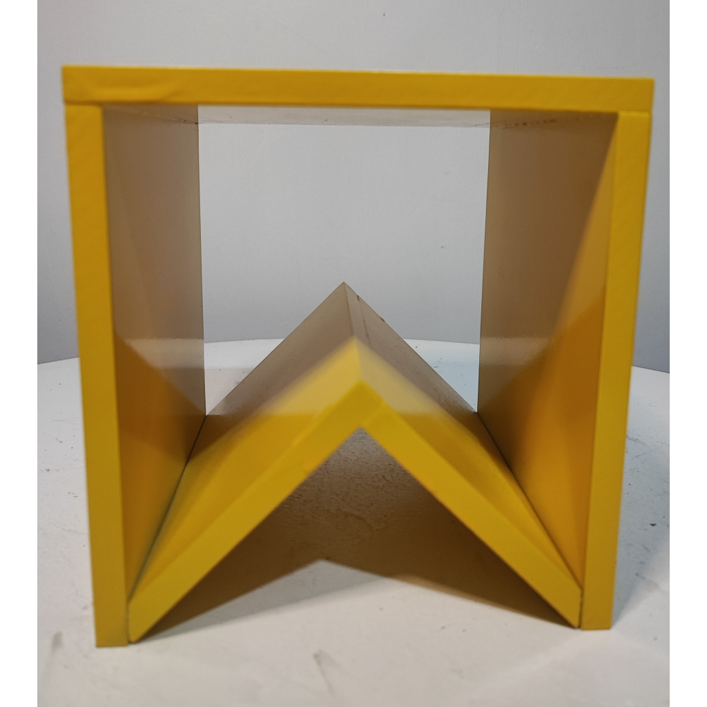 Nincho Bandeirola Pequeno Mdf Amarelo Junino - Mary Decor Festas & Locações