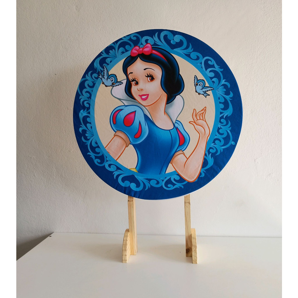 Capa Mini Painel 50X50 Branca de Neve - Mary Decor Festas & Locações