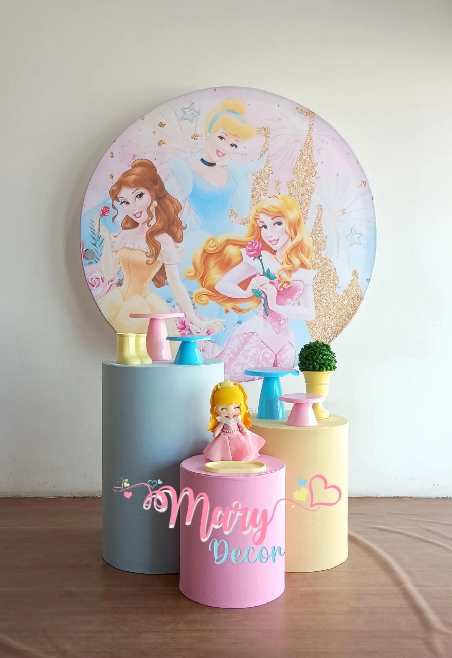 Princesas Kit Básico - Mary Decor Festas & Locações