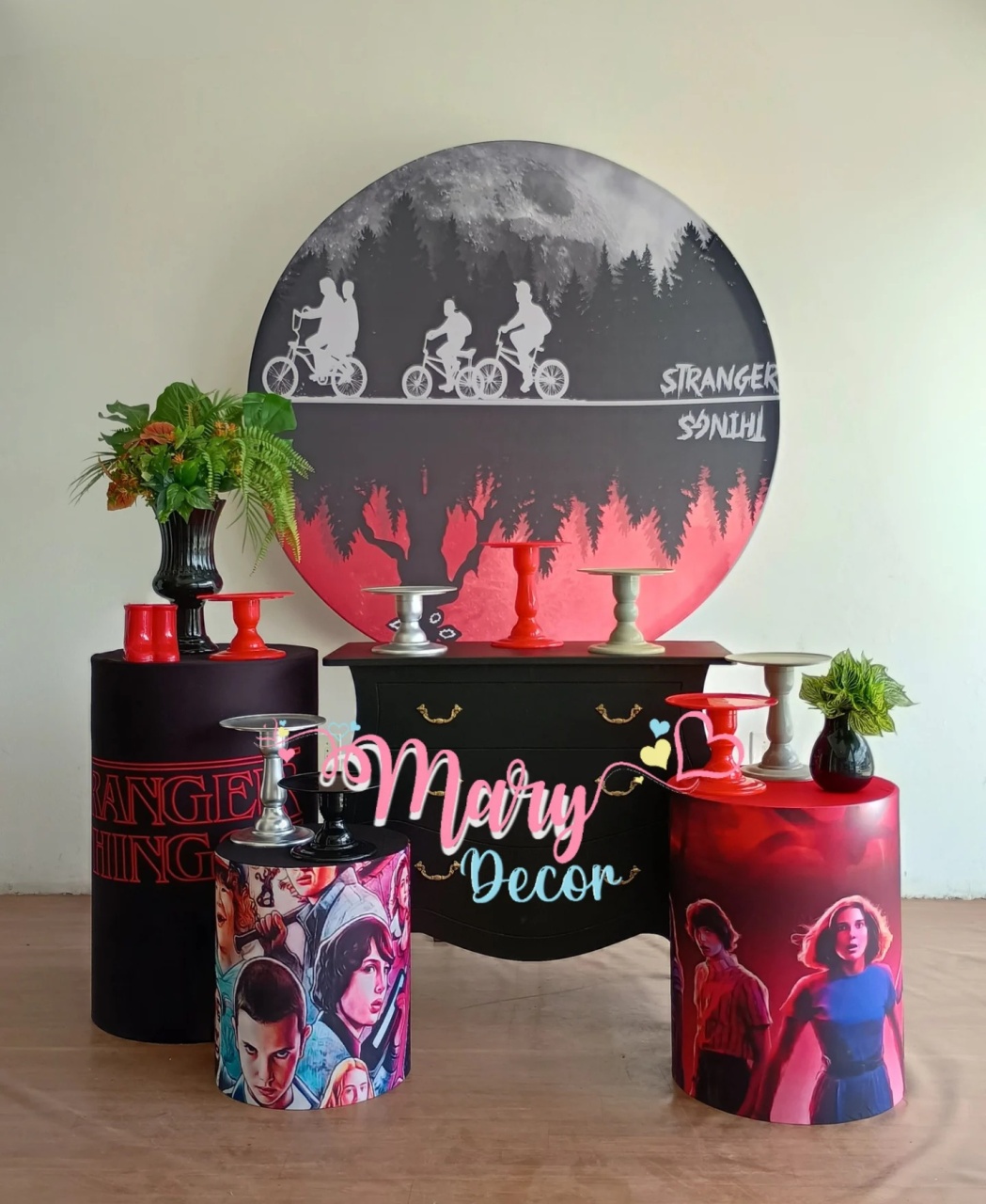 Stranger Things Kit Festa Em Casa  - Mary Decor Festas & Locações