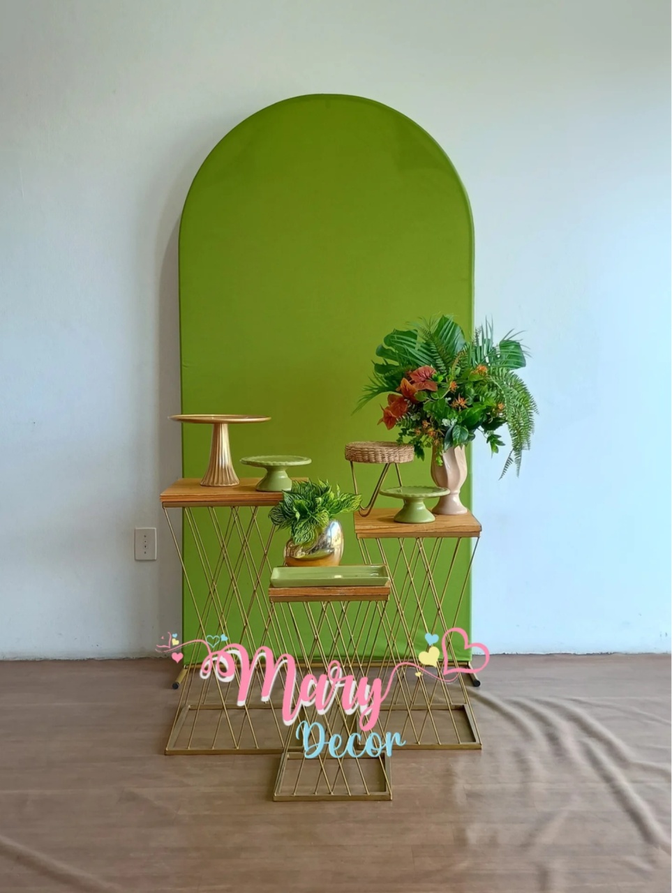 Verde Musgo Kit Celebre 03 - Mary Decor Festas & Locações