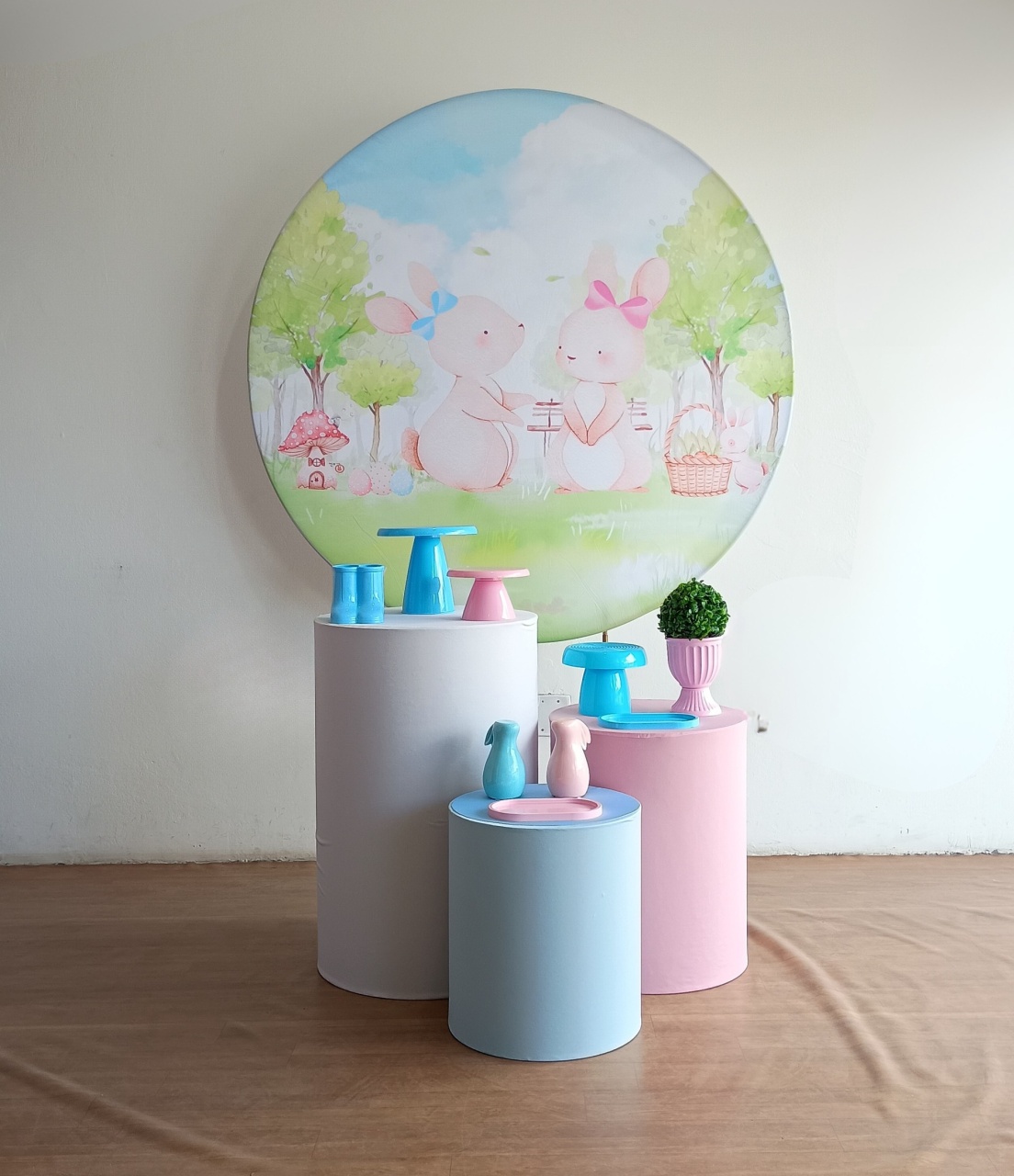 Chá Revelaçao Páscoa Kit Básico   - Mary Decor Festas & Locações