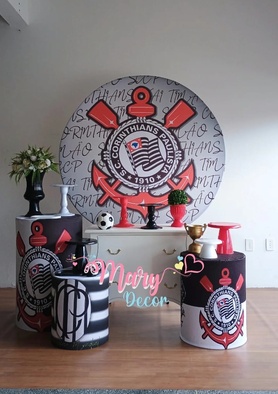 Corinthias Kit Festa Em Casa  - Mary Decor Festas & Locações