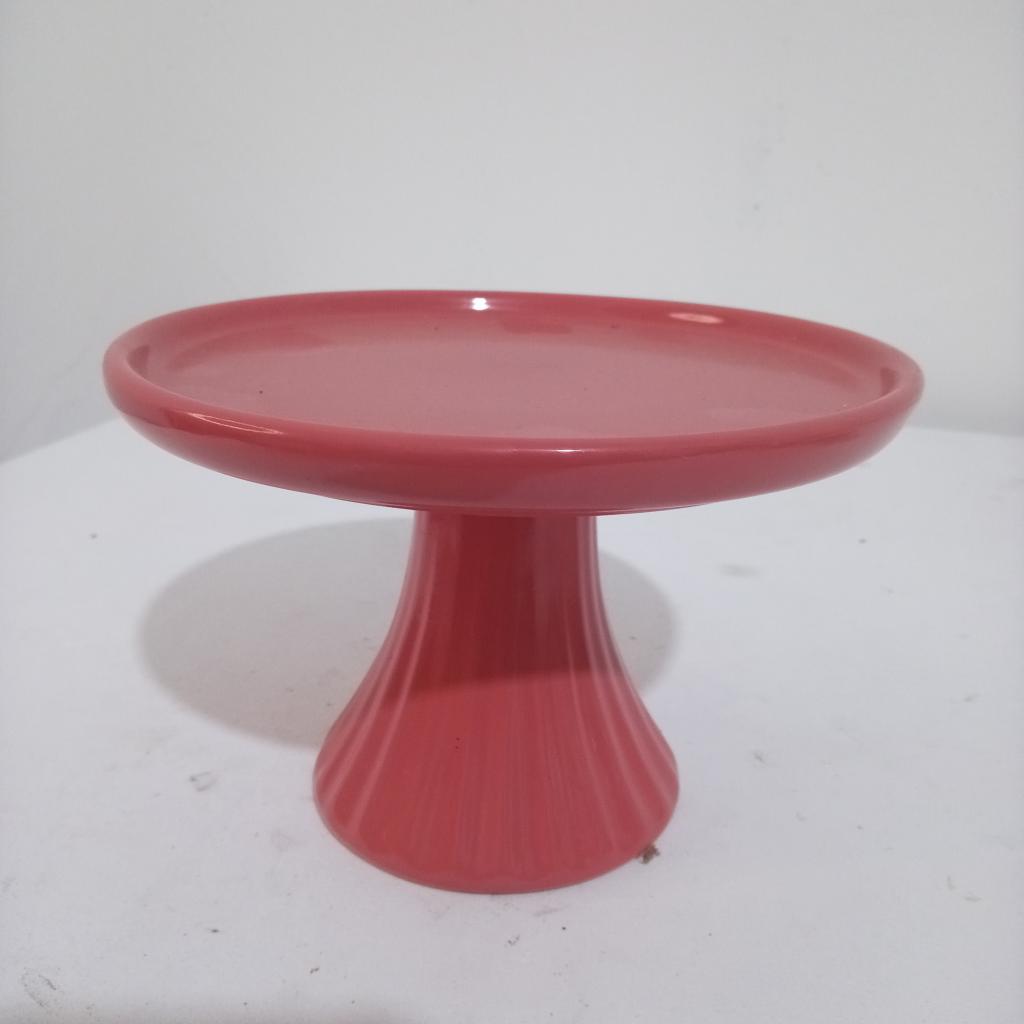 Bandeja Ceramica Coral P - Mary Decor Festas & Locações