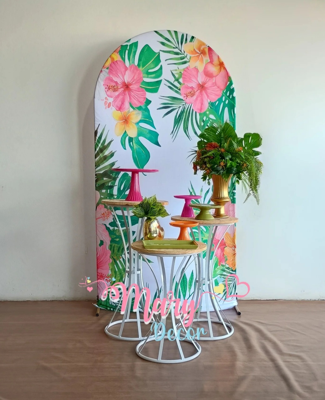 01 Tropical Havaiano Kit Celebre - Mary Decor Festas & Locações