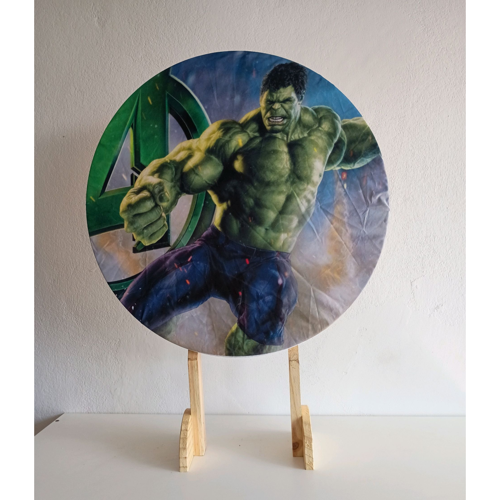 Capa Mini Painel 50X50 Hulk - Mary Decor Festas & Locações