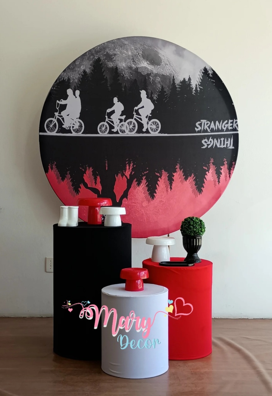 Stranger Things Kit Básico  - Mary Decor Festas & Locações