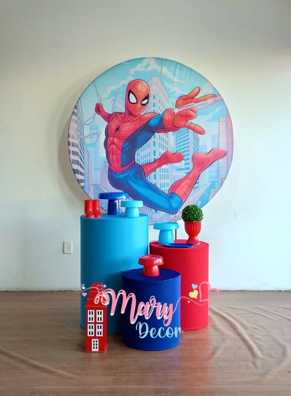 Homem Aranha  Kit Basico - Mary Decor Festas & Locações