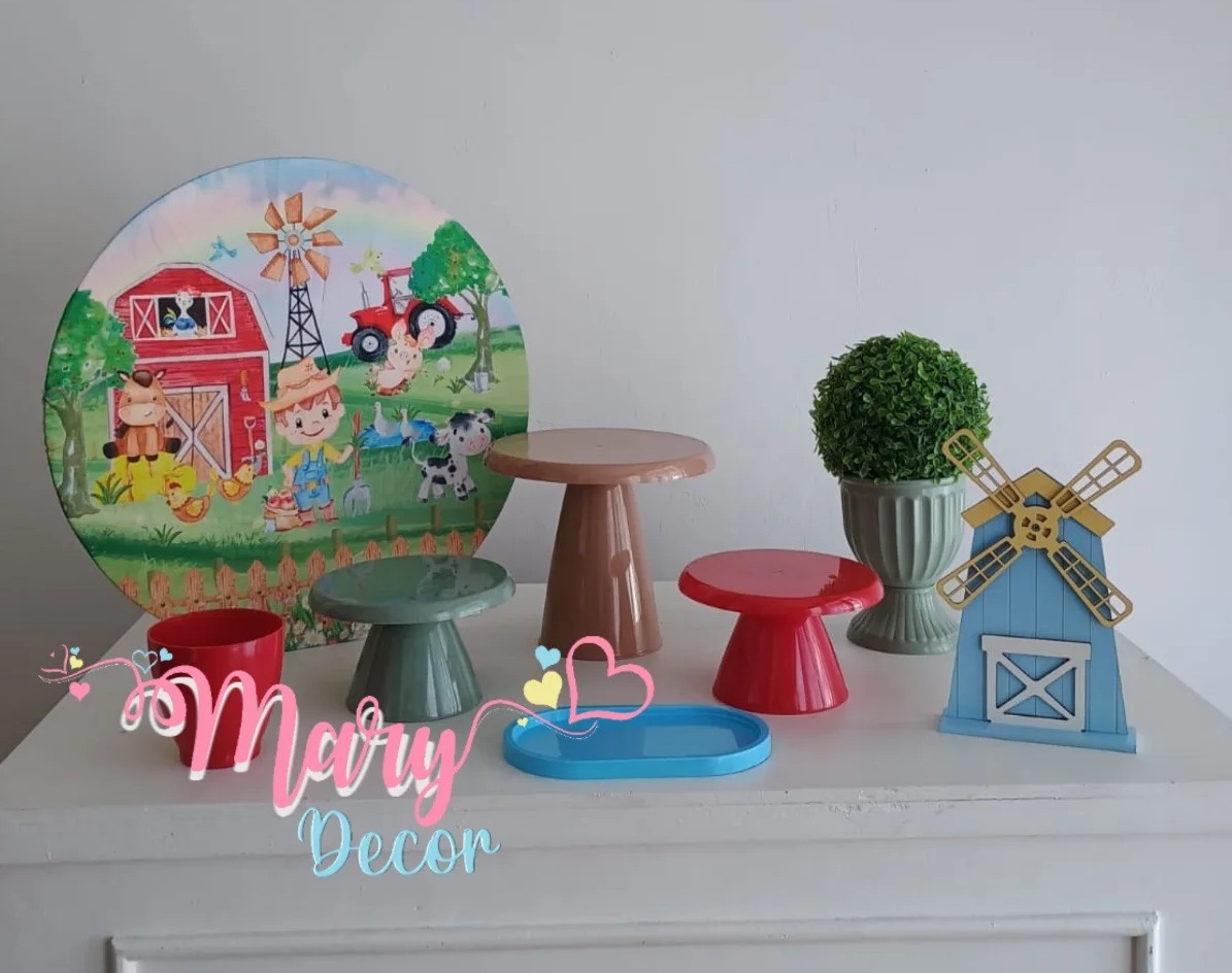 Mini Kit Fazendinha  - Mary Decor Festas & Locações