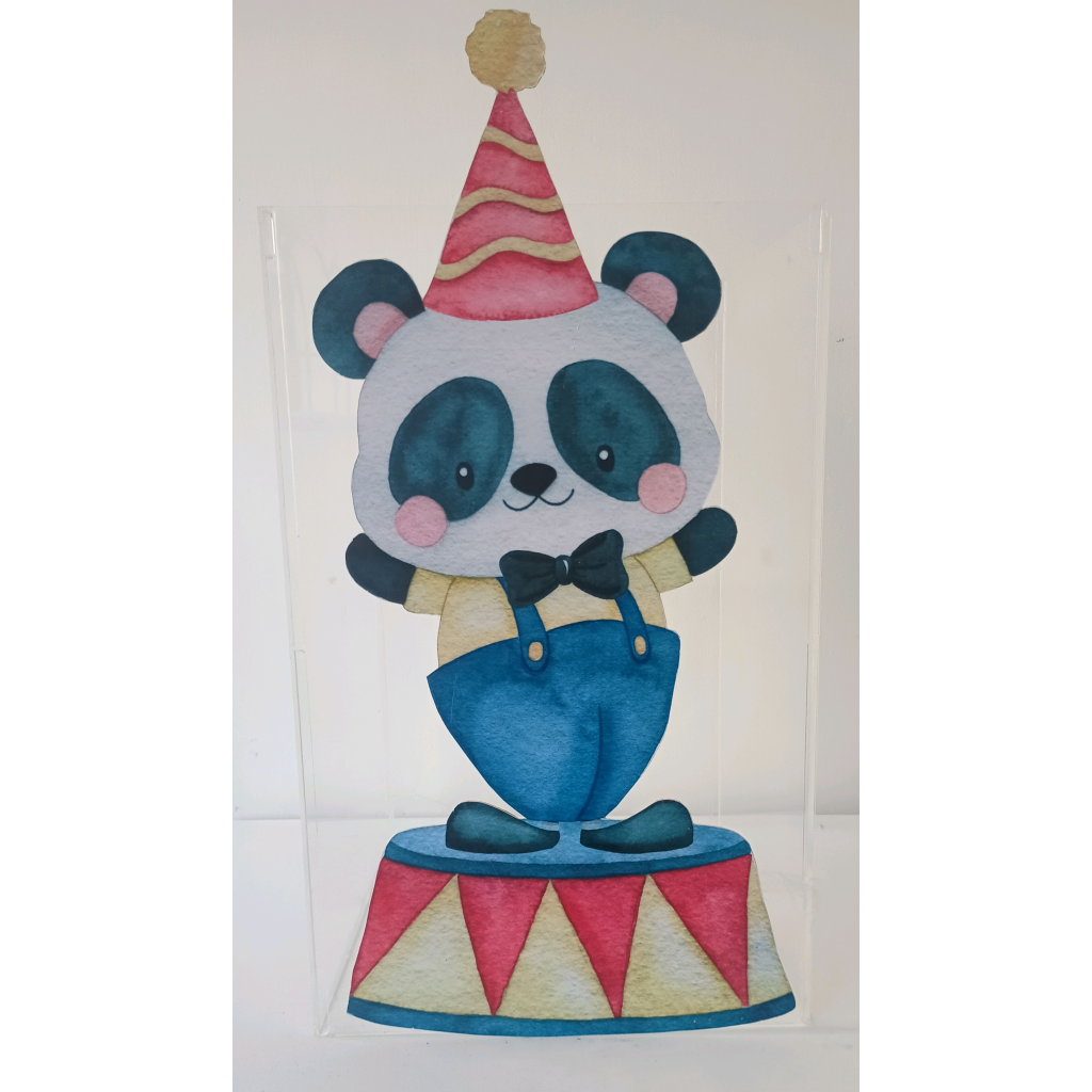 Display Panda Do Circo - Mary Decor Festas & Locações
