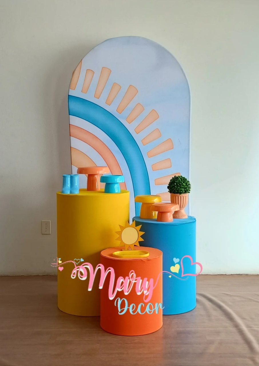 Meu Raio de Sol Kit Celebre Básico  - Mary Decor Festas & Locações