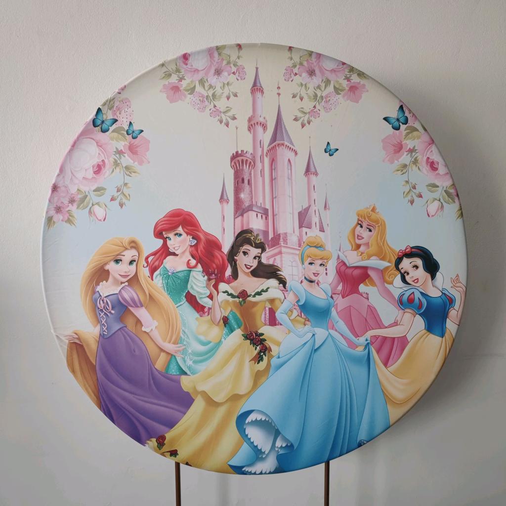 Capa Painel Princesas Medio - Mary Decor Festas & Locações