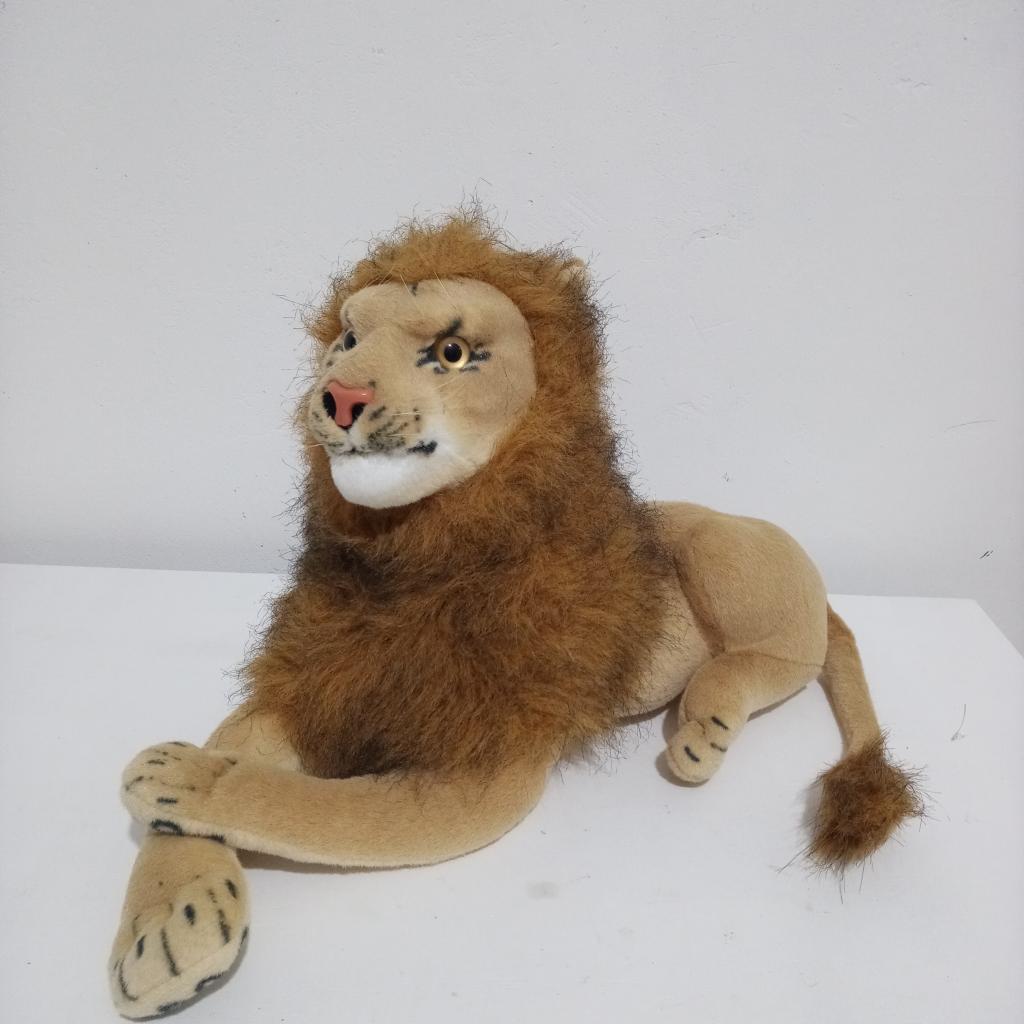 Leao Pelucia Safari - Mary Decor Festas & Locações