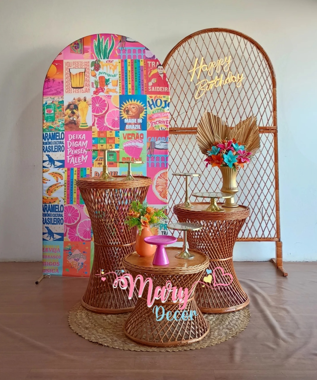 Brasilidades Kit Luxinho + Adicionais - Mary Decor Festas & Locações