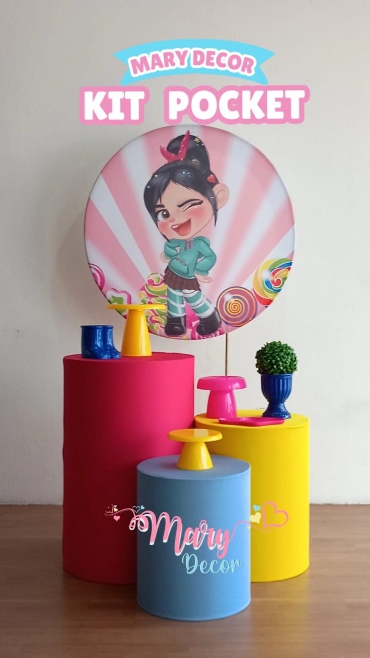 Kit Pocket Venelope - Mary Decor Festas & Locações