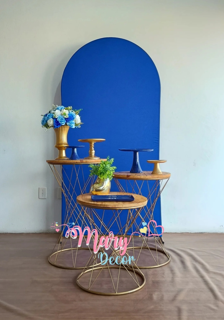 Azul Kit Celebre 02 - Mary Decor Festas & Locações